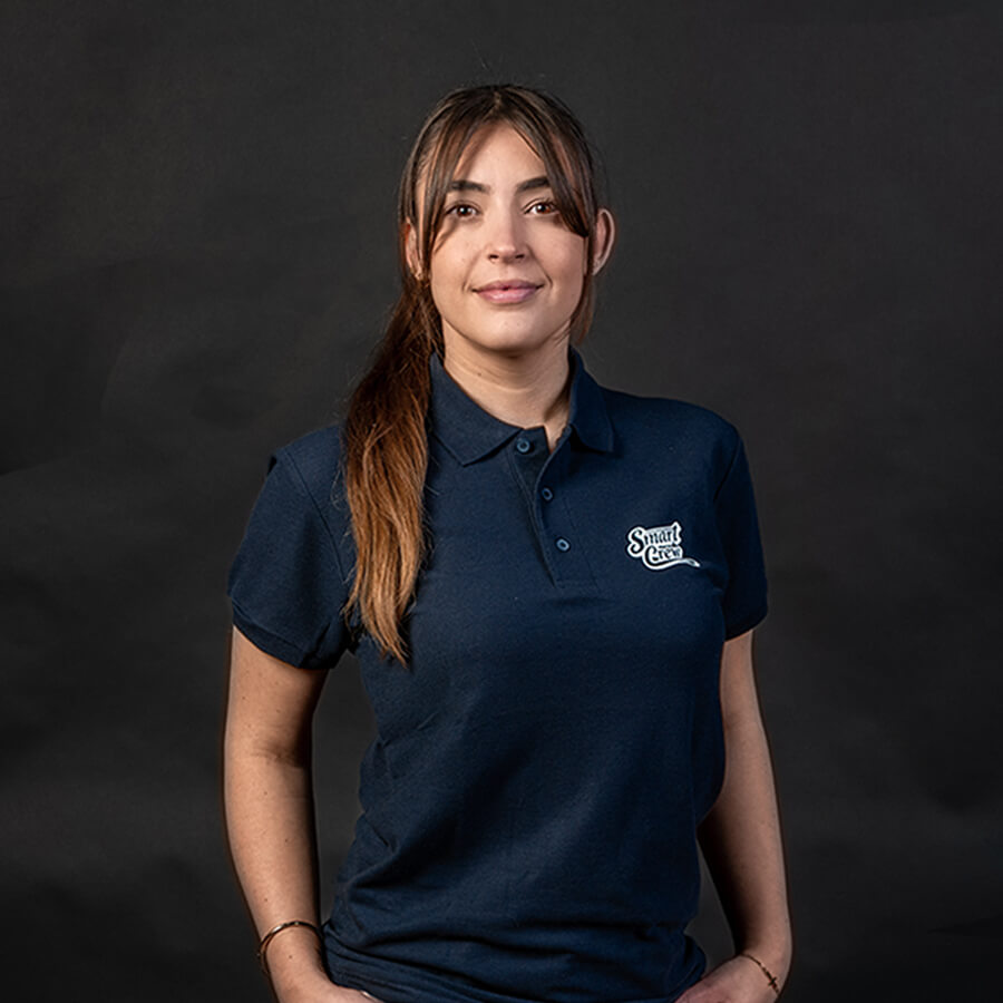 Portrait of SmartCrew employee Franziska Specht (Human Resource Manager)